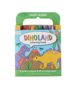 Ooly - Carry Along Coloring book - Dinoland