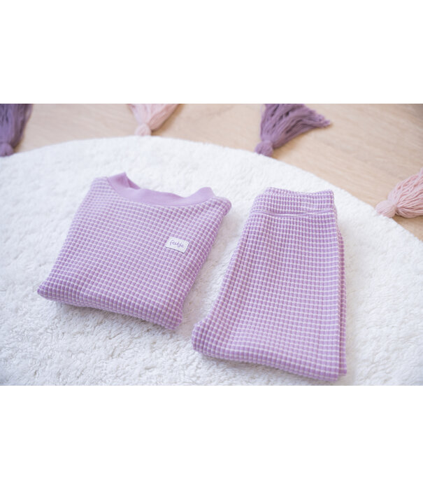 Feetje Feetje - Pyjama wafel - Summer Special - Lila