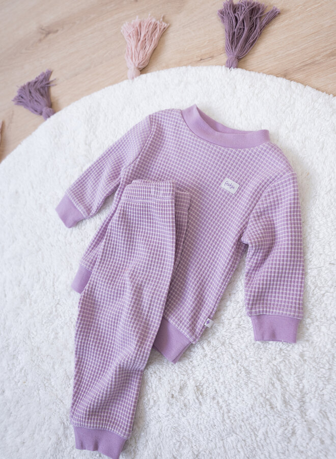 Feetje - Pyjama wafel - Summer Special - Lila