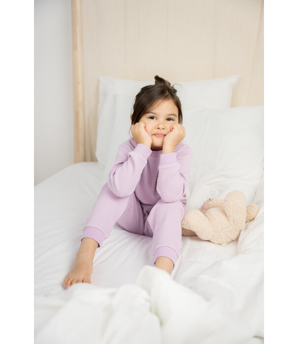 Feetje Feetje - Pyjama wafel - Summer Special - Lila