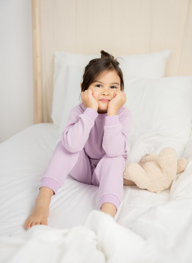 Feetje - Pyjama wafel - Summer Special - Lila