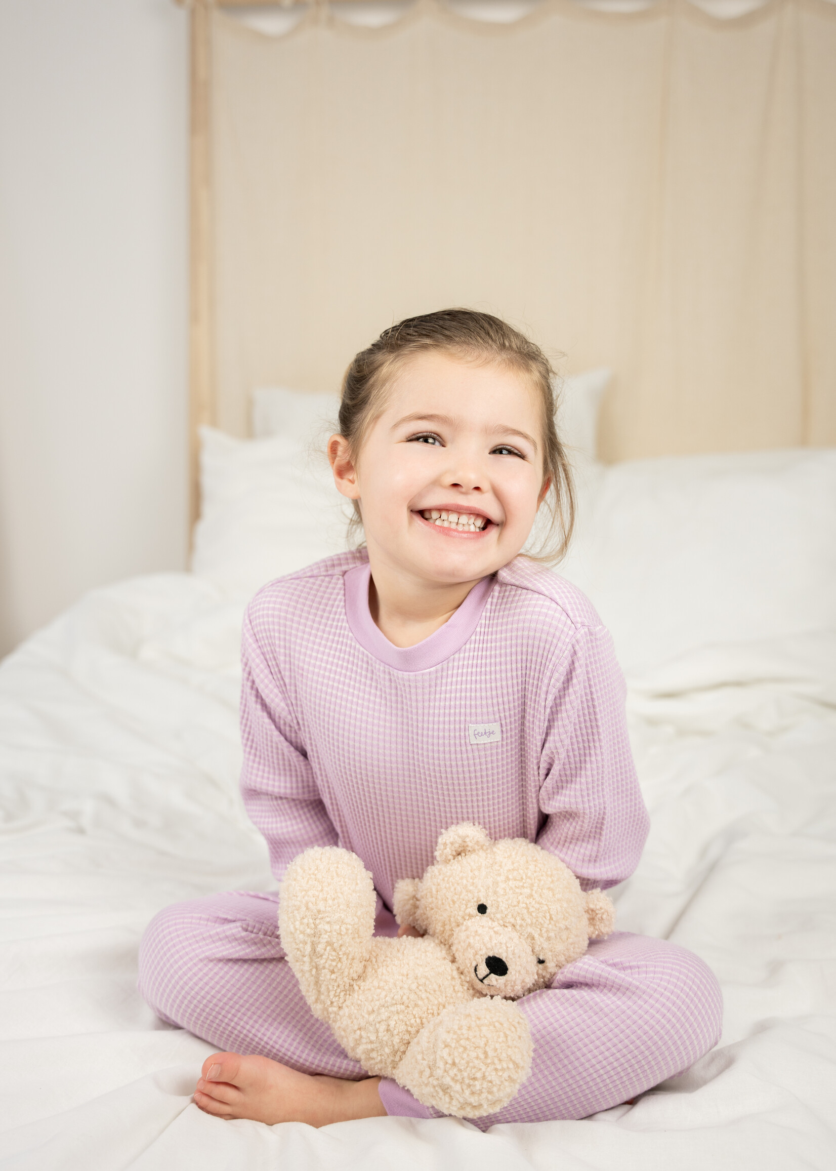 Feetje Feetje - Pyjama wafel - Summer Special - Lila