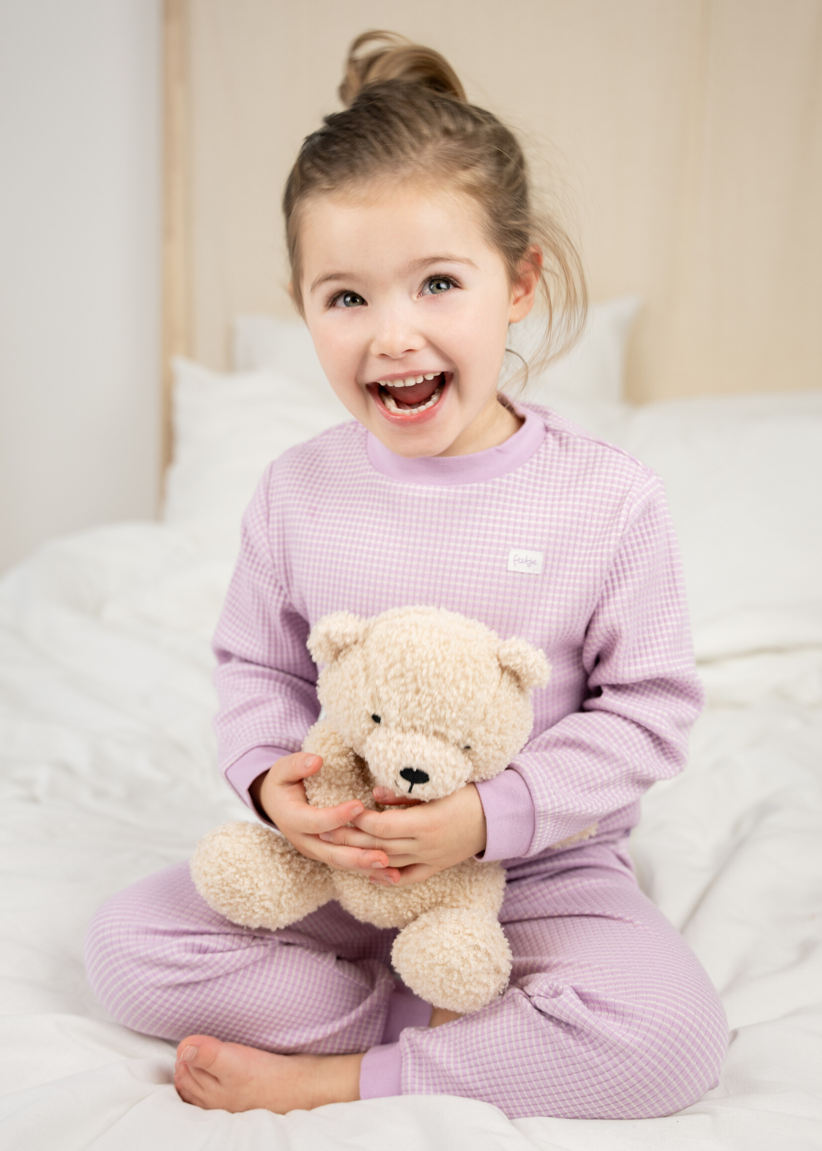 Feetje Feetje - Pyjama wafel - Summer Special - Lila