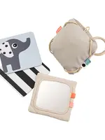 DonebyDeer DonebyDeer - Baby contrast card holder - Deer friends