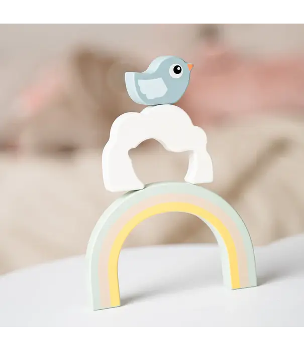 DonebyDeer DonebyDeer - Stacking tunnel Birdee Colour mix