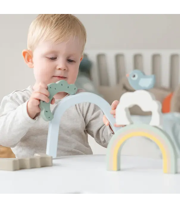 DonebyDeer DonebyDeer - Stacking tunnel Birdee Colour mix