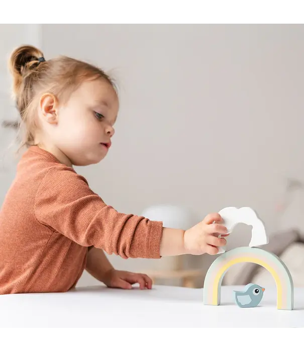 DonebyDeer DonebyDeer - Stacking tunnel Birdee Colour mix