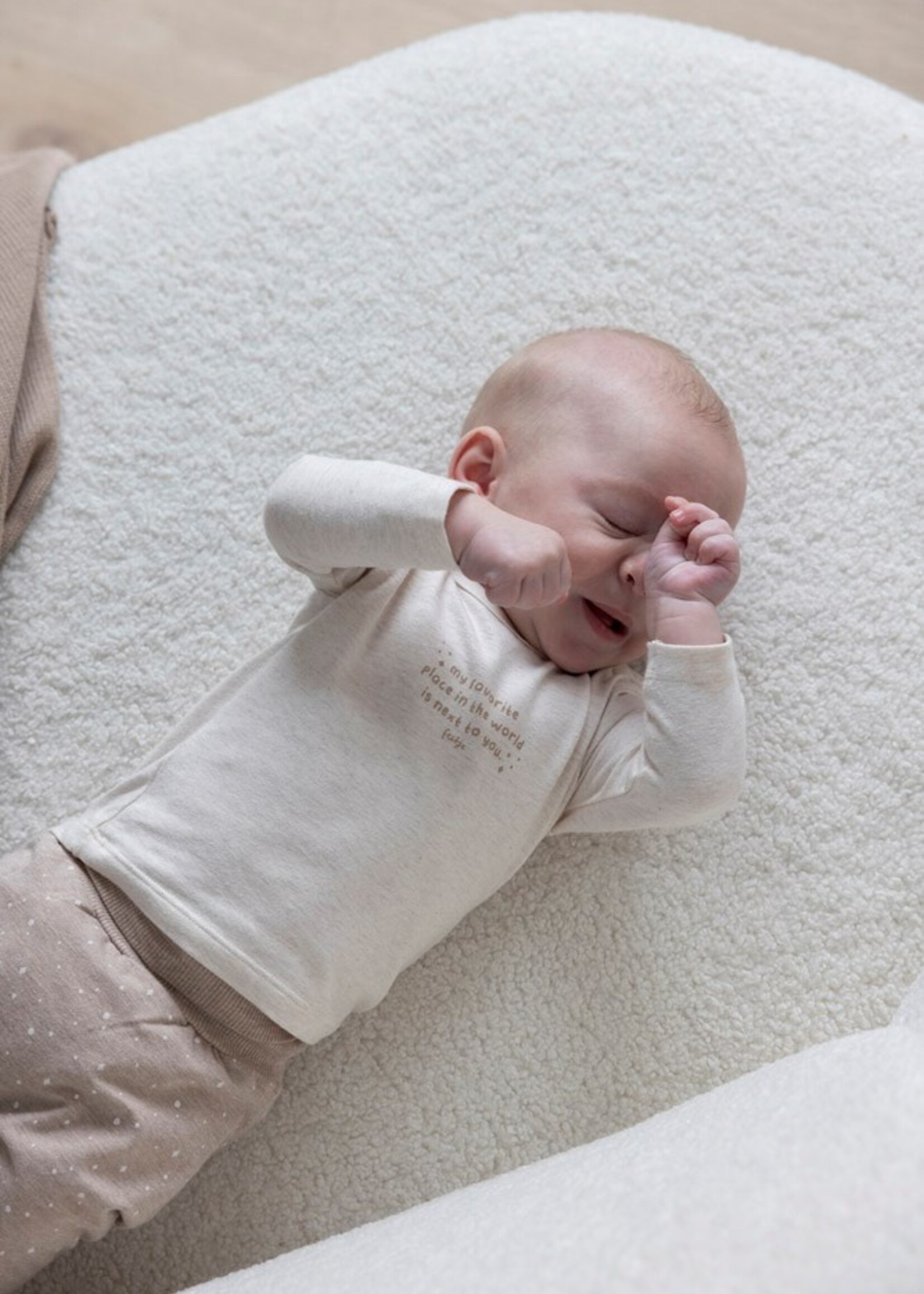 Feetje Feetje Noos - Longsleeve - the Magic is in you - Offwhite melange