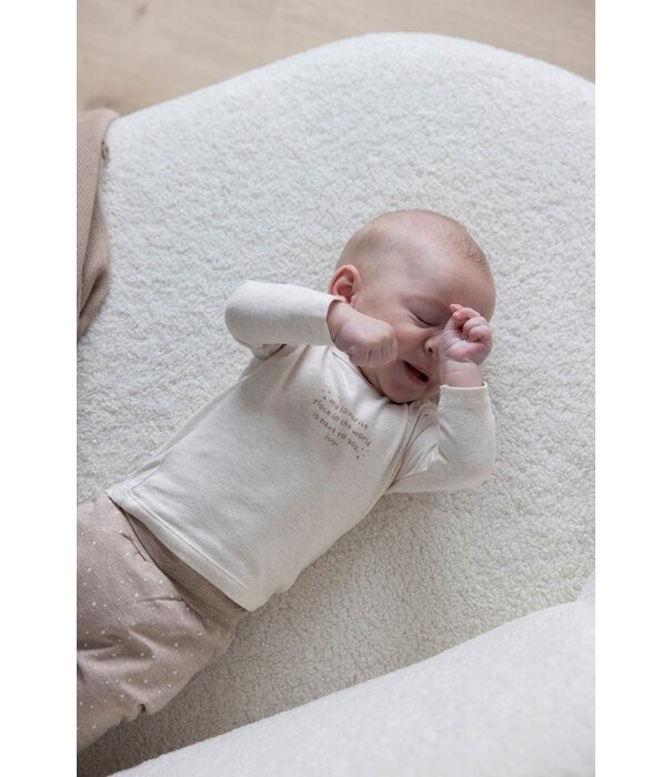 Feetje Feetje Noos - Longsleeve - the Magic is in you - Offwhite melange