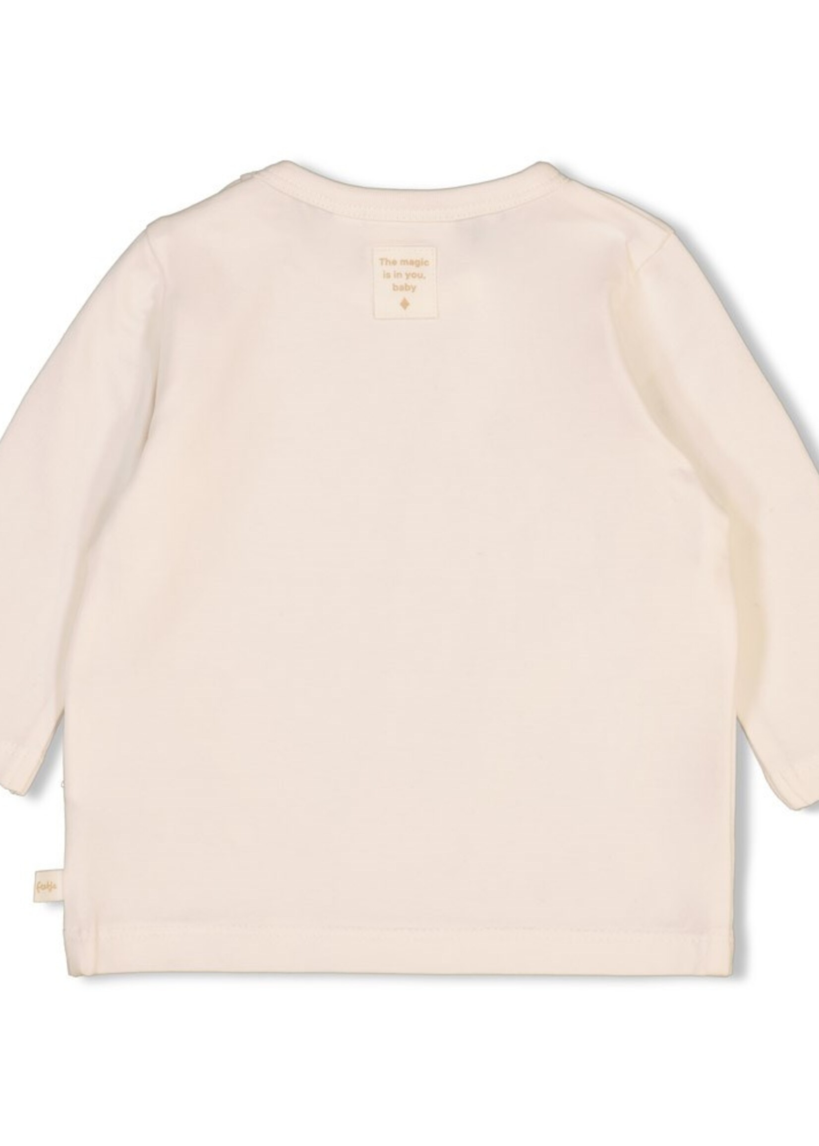 Feetje Feetje Noos -  Longsleeve - The magic is in you - Offwhite