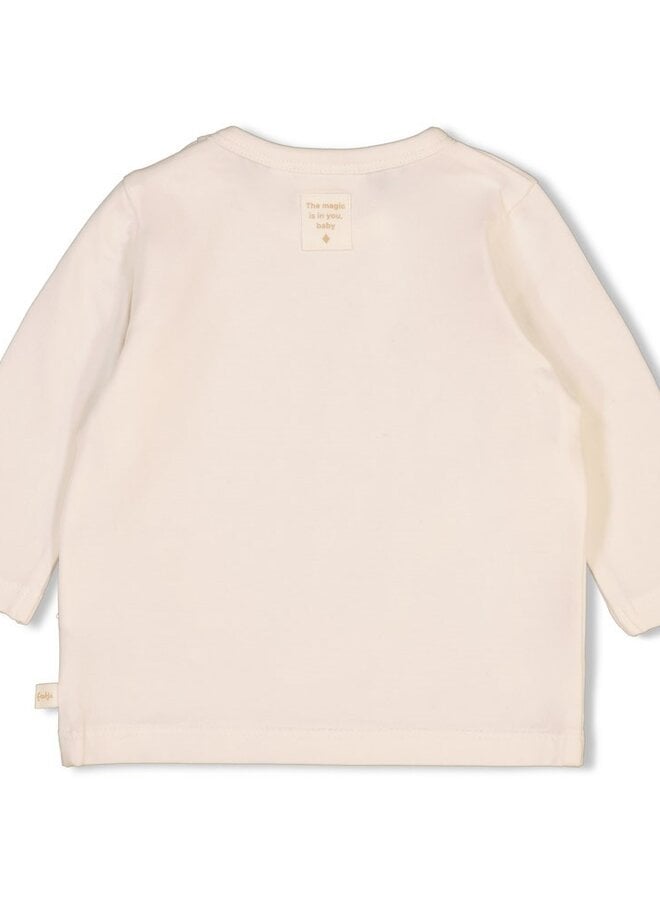Feetje Noos -  Longsleeve - The magic is in you - Offwhite