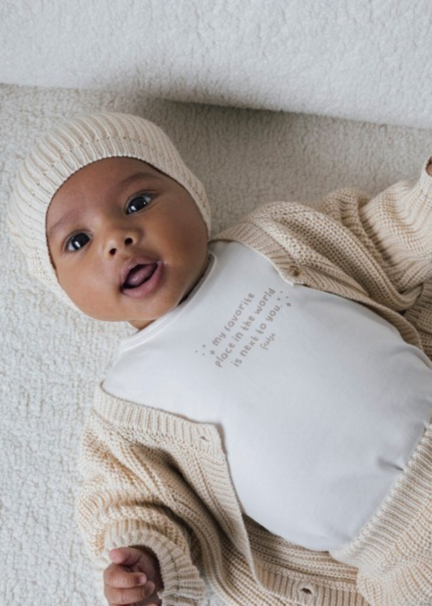 Feetje Feetje Noos -  Longsleeve - The magic is in you - Offwhite
