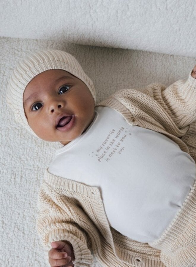 Feetje Noos -  Longsleeve - The magic is in you - Offwhite