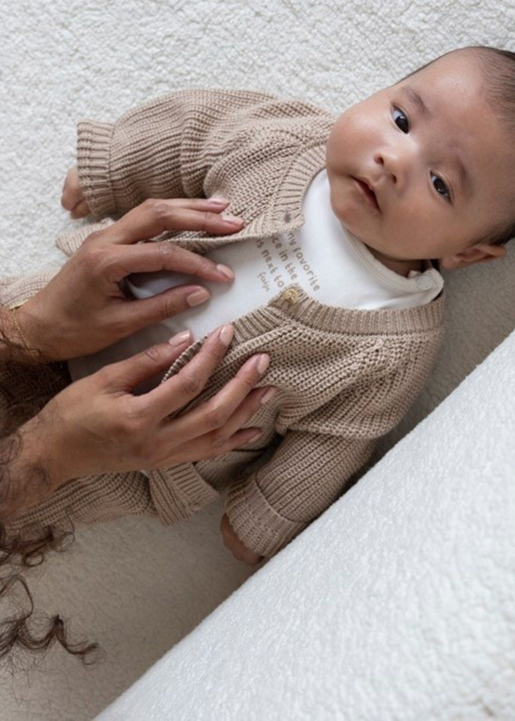 Feetje Feetje Noos -  Longsleeve - The magic is in you - Offwhite