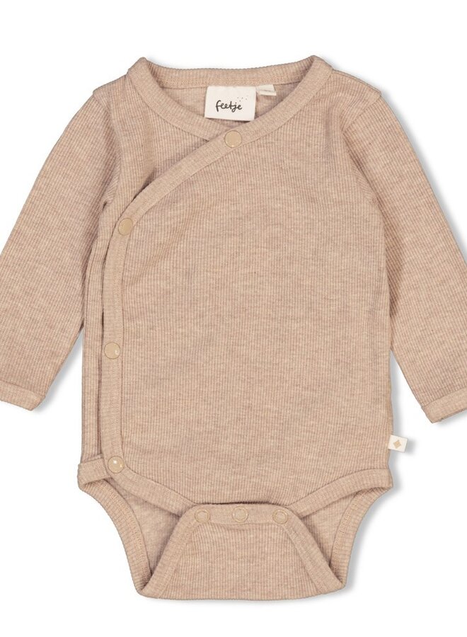 Feetje Noos - Wikkelromper rib - The magic is in you