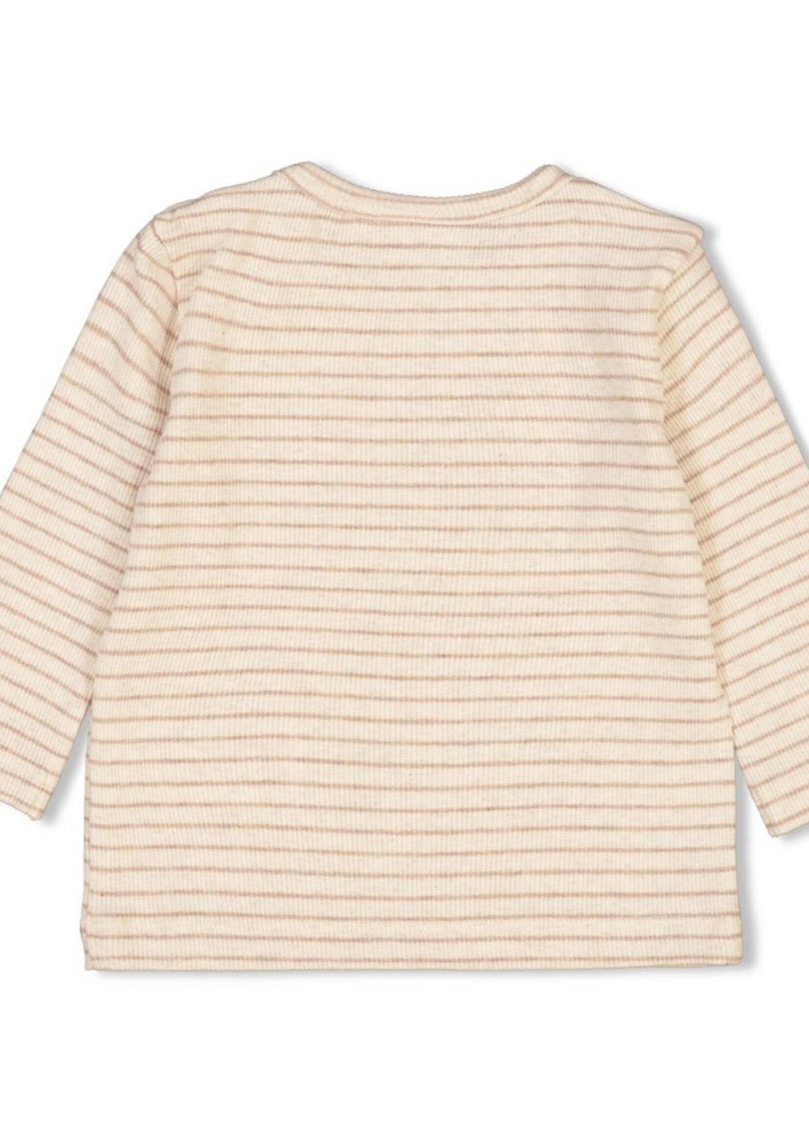 Feetje Feetje Noos - Longsleeve rib met streep - The magic is in you