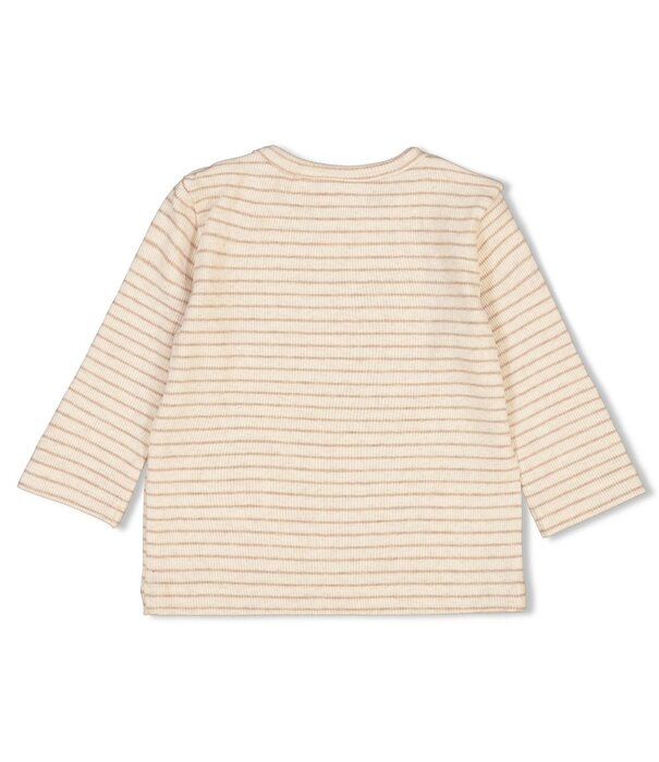 Feetje Feetje Noos - Longsleeve rib met streep - The magic is in you