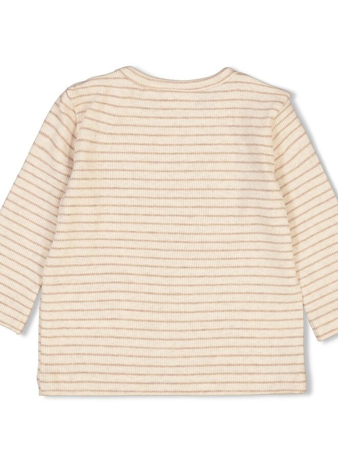Feetje Noos - Longsleeve rib met streep - The magic is in you