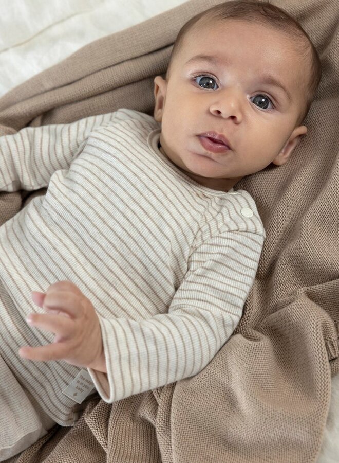 Feetje Noos - Longsleeve rib met streep - The magic is in you