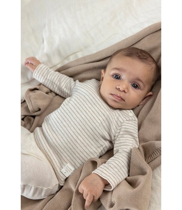 Feetje Feetje Noos - Longsleeve rib met streep - The magic is in you