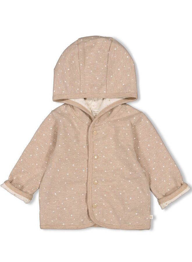 Feetje Noos - Omkeerbaar jasje met capuchon - The magic is in you