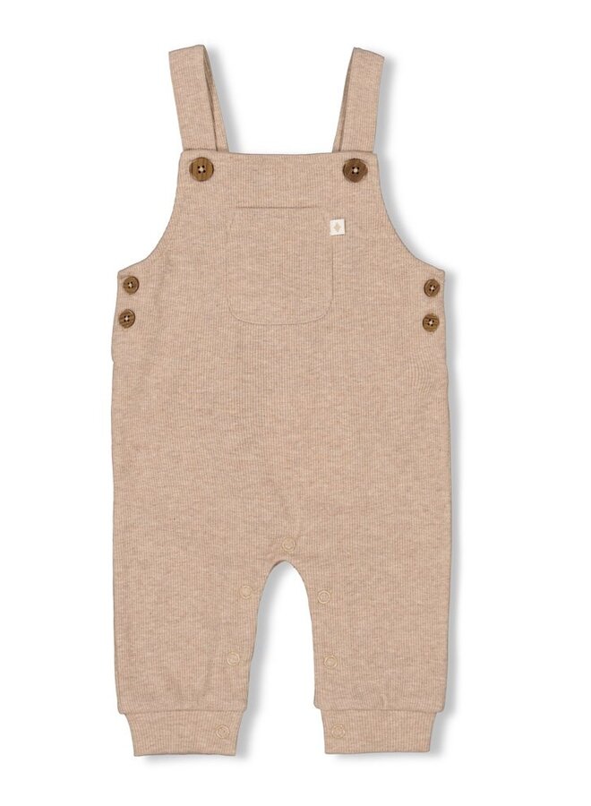 Feetje Noos - Tuinbroek rib - The magic is in you - Taupe