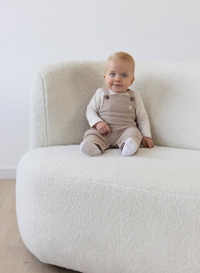 Feetje Noos - Tuinbroek rib - The magic is in you - Taupe