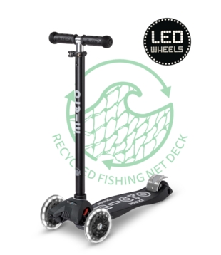 Micro Step - Maxi Deluxe Eco Led - Zwart