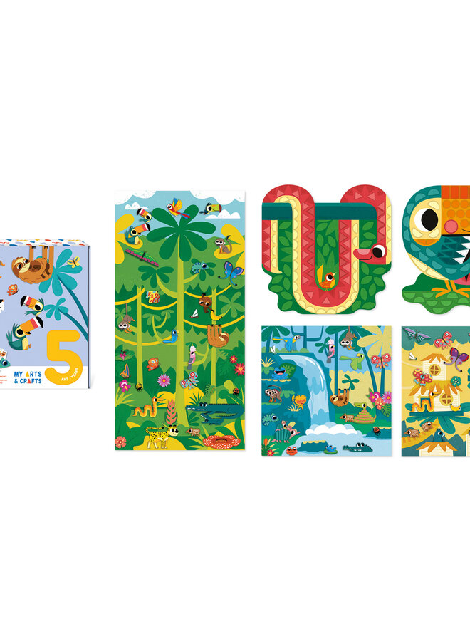 Janod Atelier - 5jr - Stickers plakken