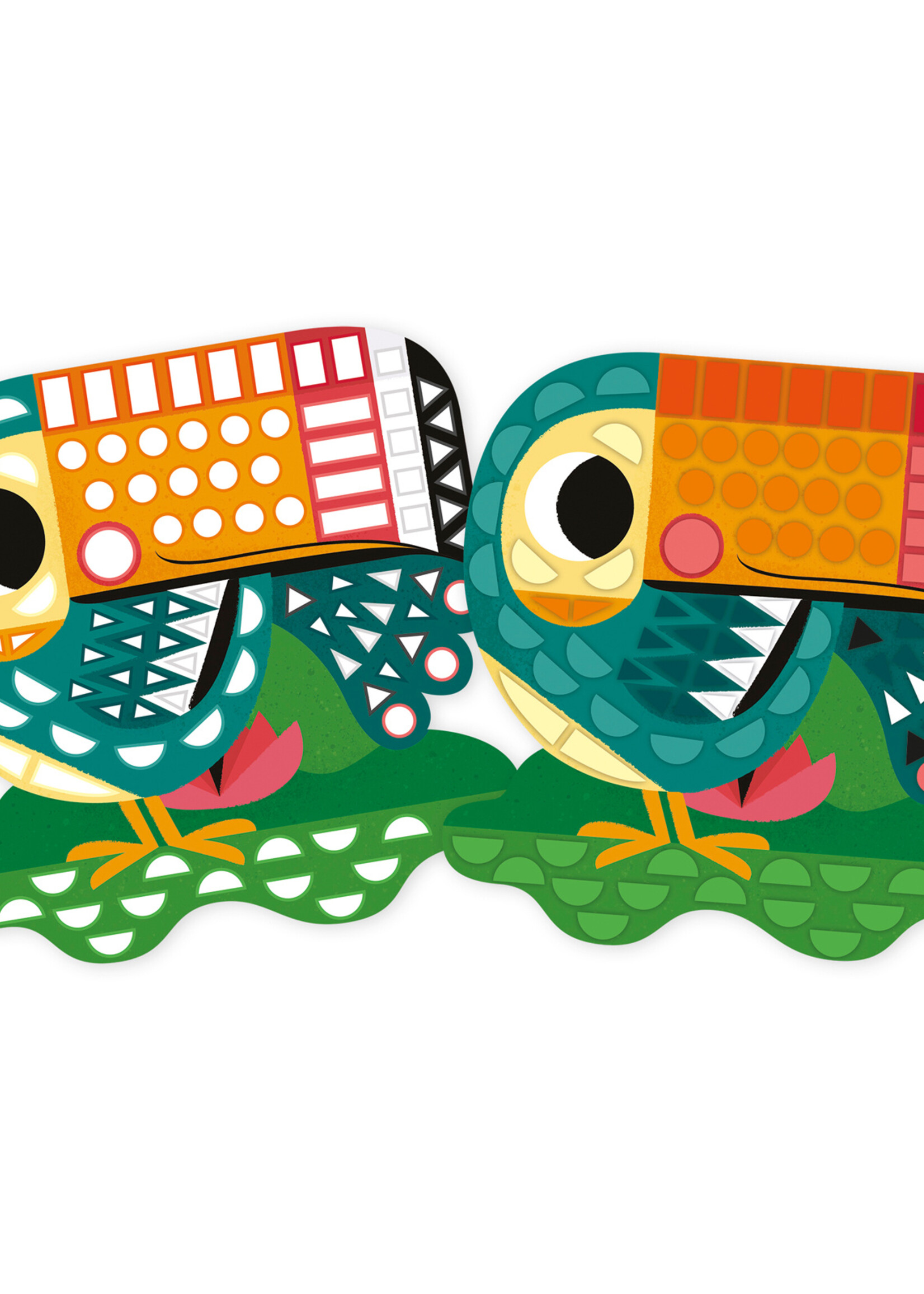 Janod Janod Atelier - 5jr - Stickers plakken