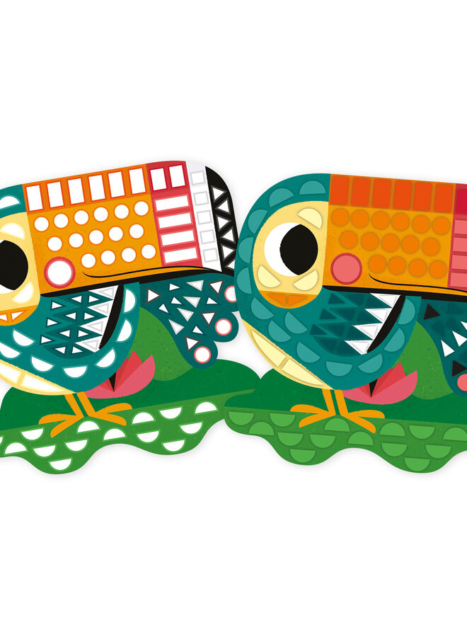 Janod Atelier - 5jr - Stickers plakken