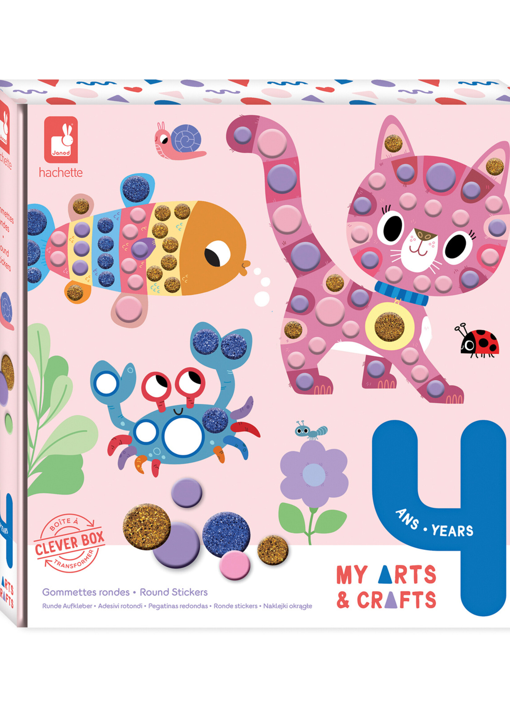 Janod Janod Atelier - 4jr - Ronde Stickers