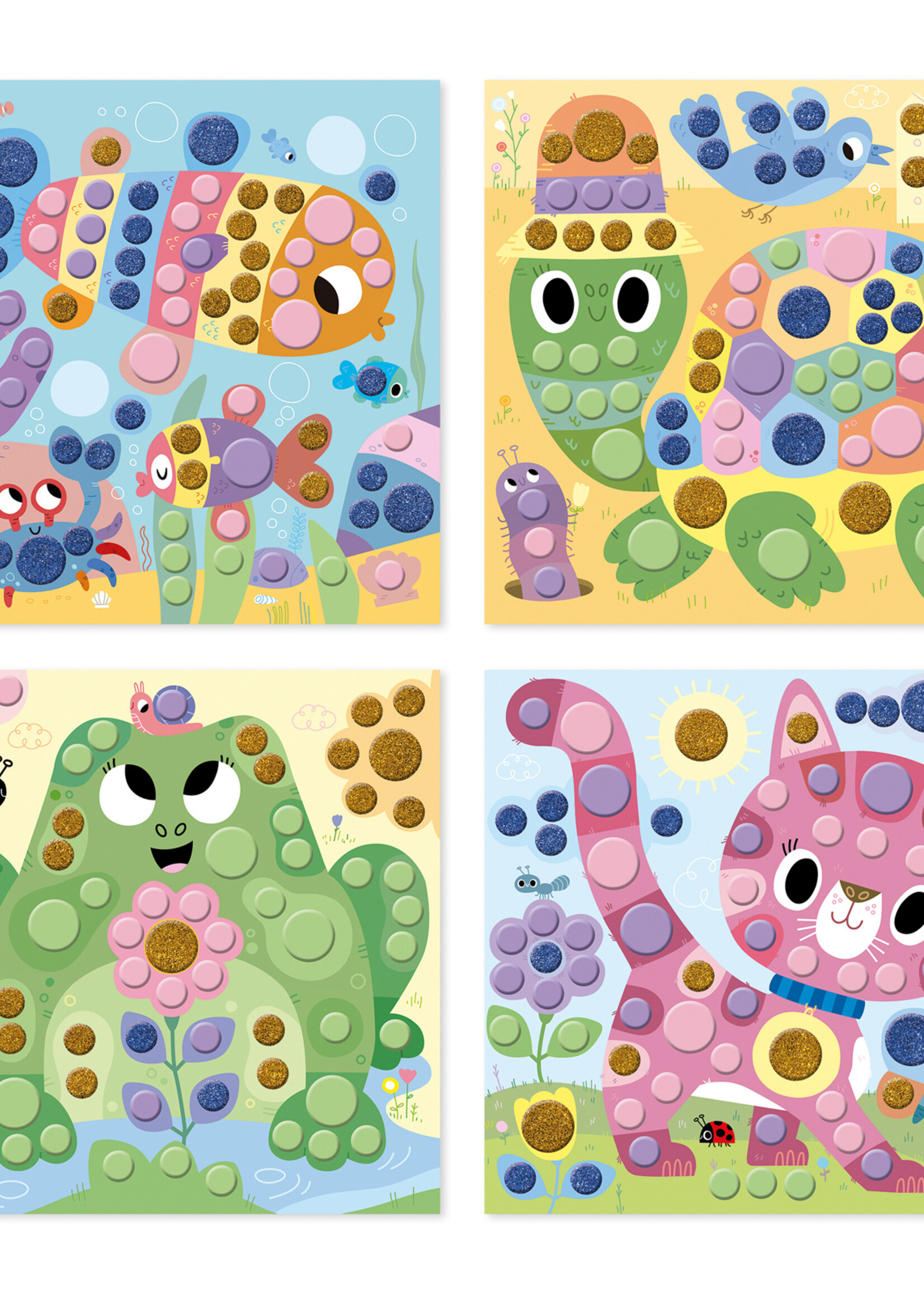 Janod Janod Atelier - 4jr - Ronde Stickers
