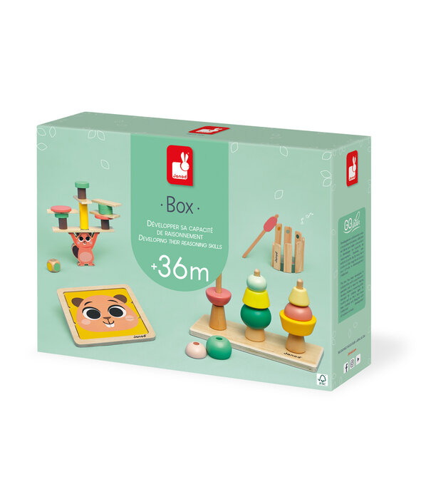 Janod Janod - Box 36 mnd ontwikkeling redeneervaardigheden