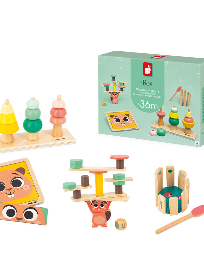 Janod - Box 36 mnd ontwikkeling redeneervaardigheden