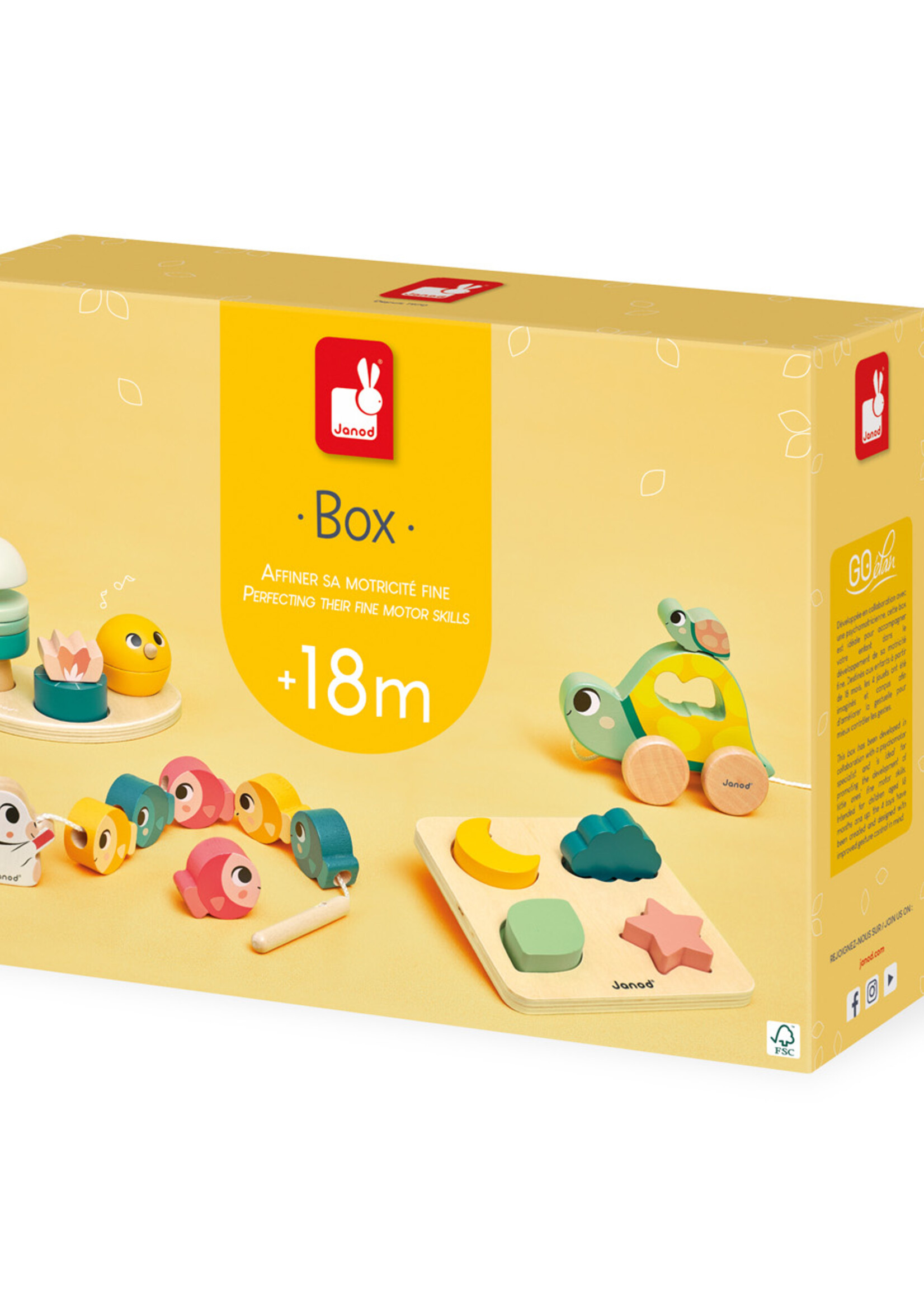 Janod Janod - Box 18 mnd motorische vaardigheden