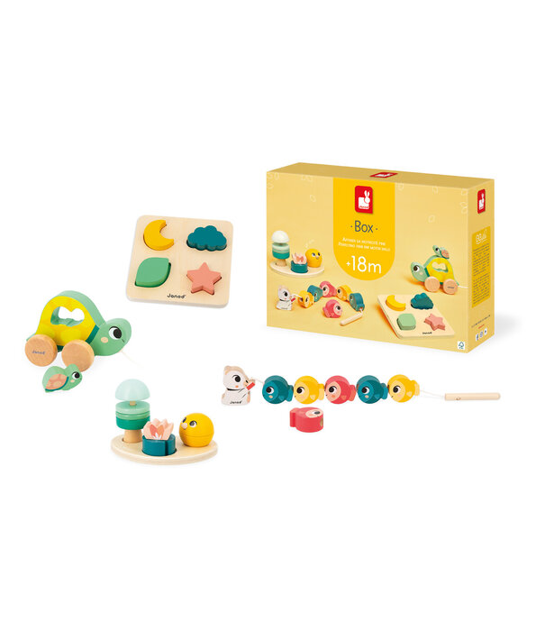 Janod Janod - Box 18 mnd motorische vaardigheden