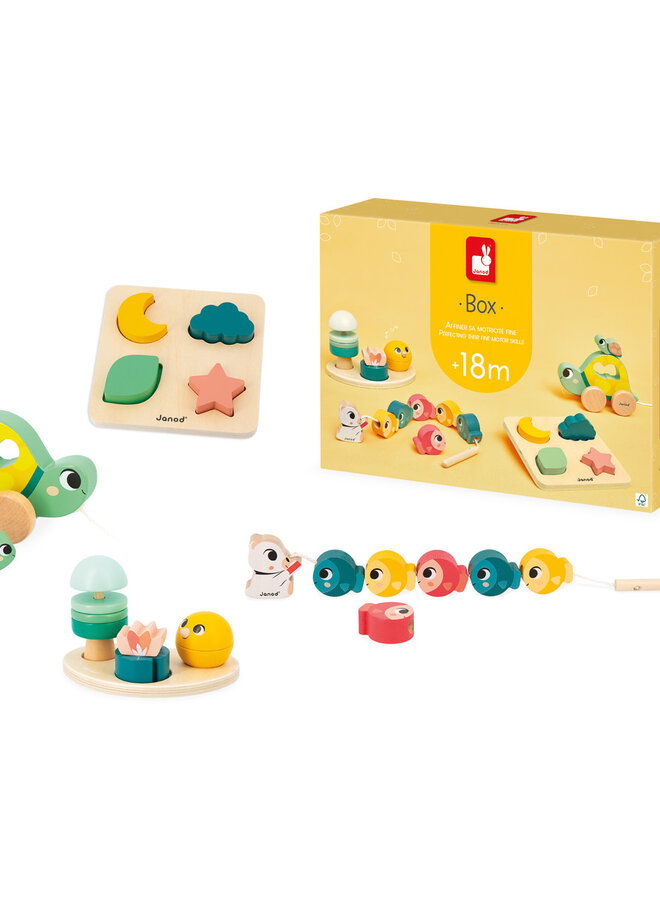 Janod - Box 18 mnd motorische vaardigheden