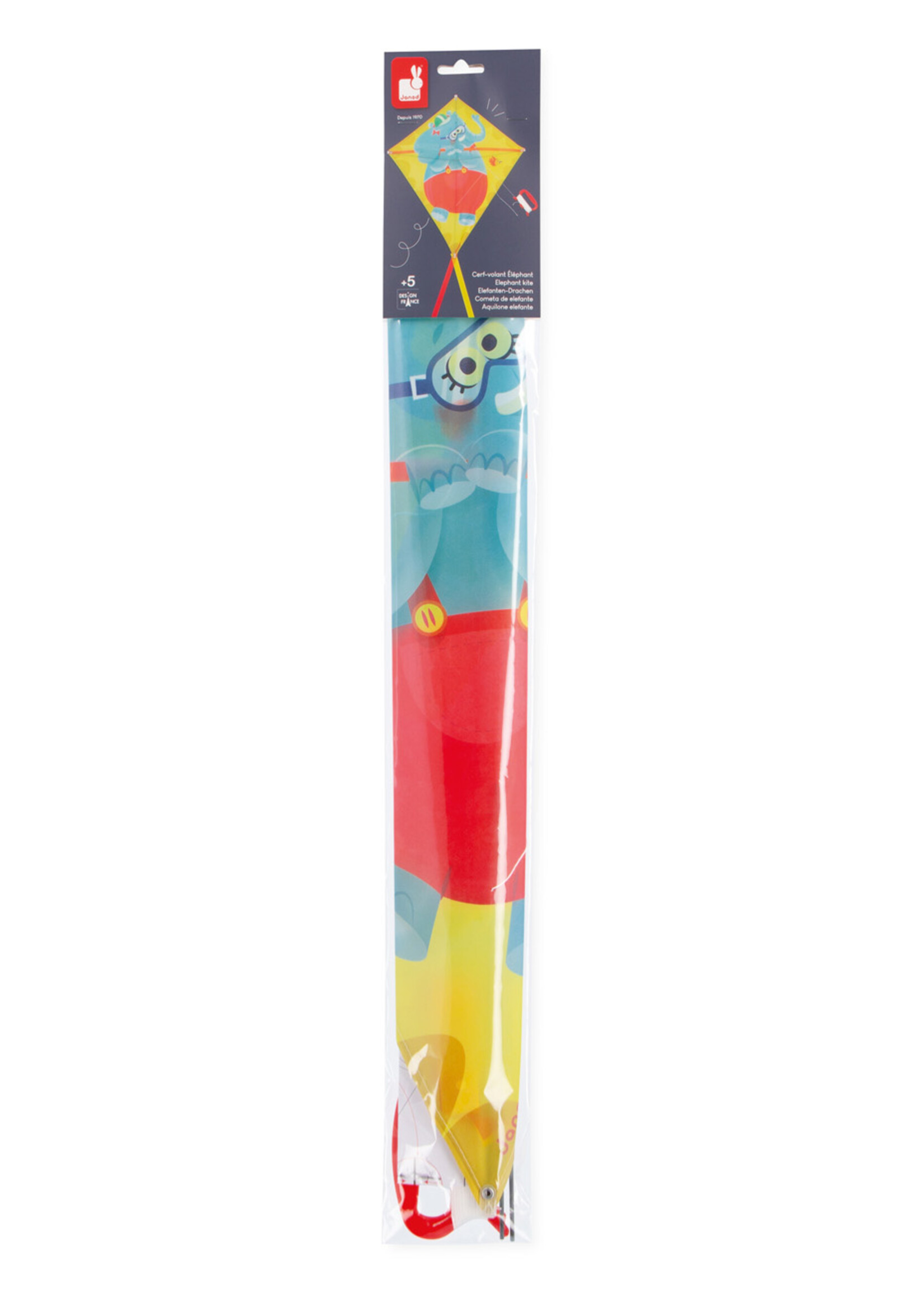 Janod Janod Applepop - Vlieger Olifant