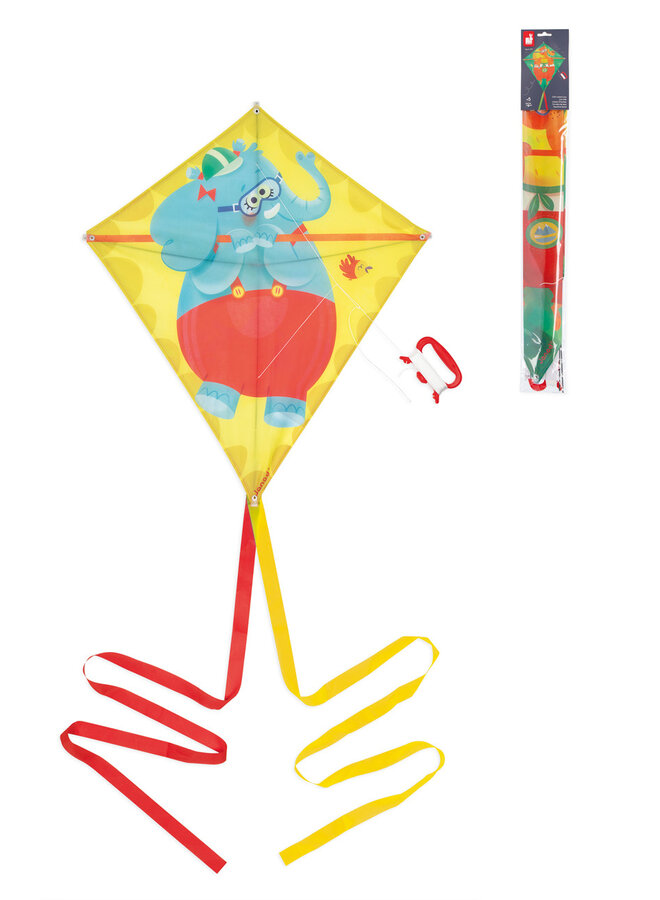 Janod Applepop - Vlieger Olifant