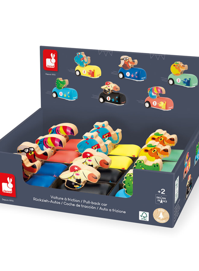 Janod Applepop - Auto's pull-back