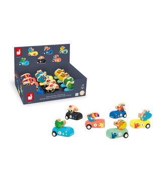 Janod Applepop - Auto's pull-back