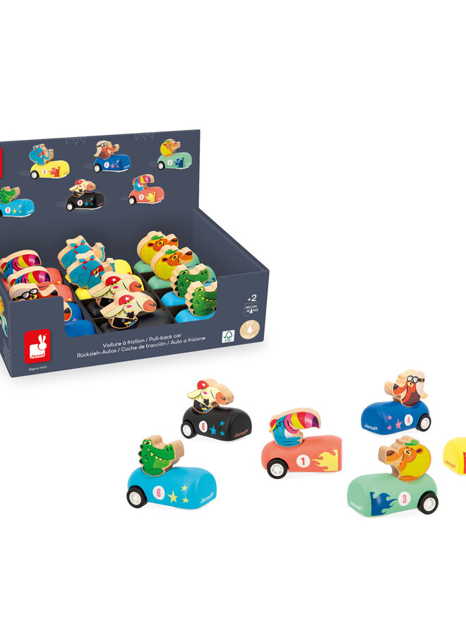 Janod Applepop - Auto's pull-back