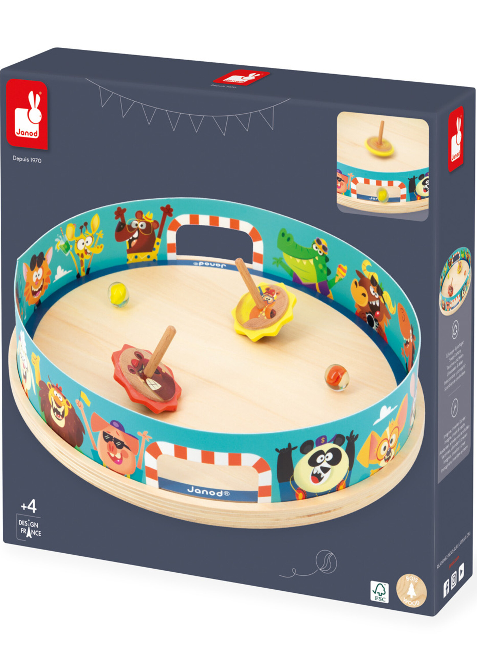 Janod Janod Applepop - Arena met tollen