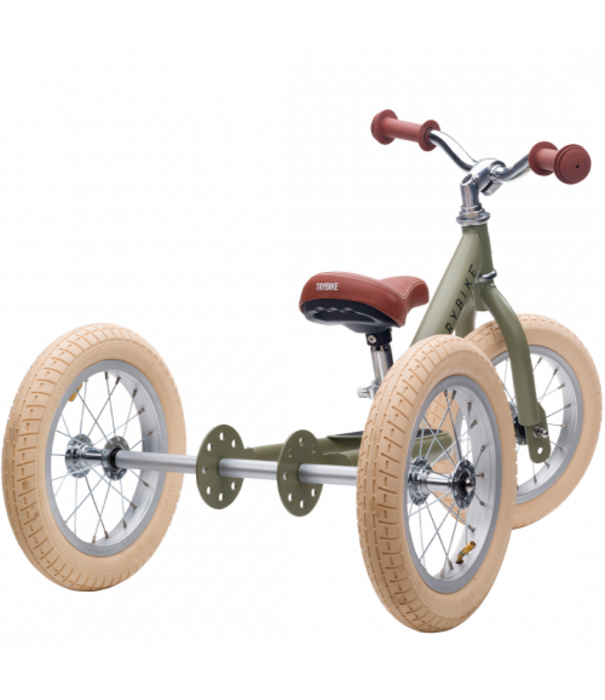 Trybike Trybike loopfiets 2 in 1 - Mat Groen
