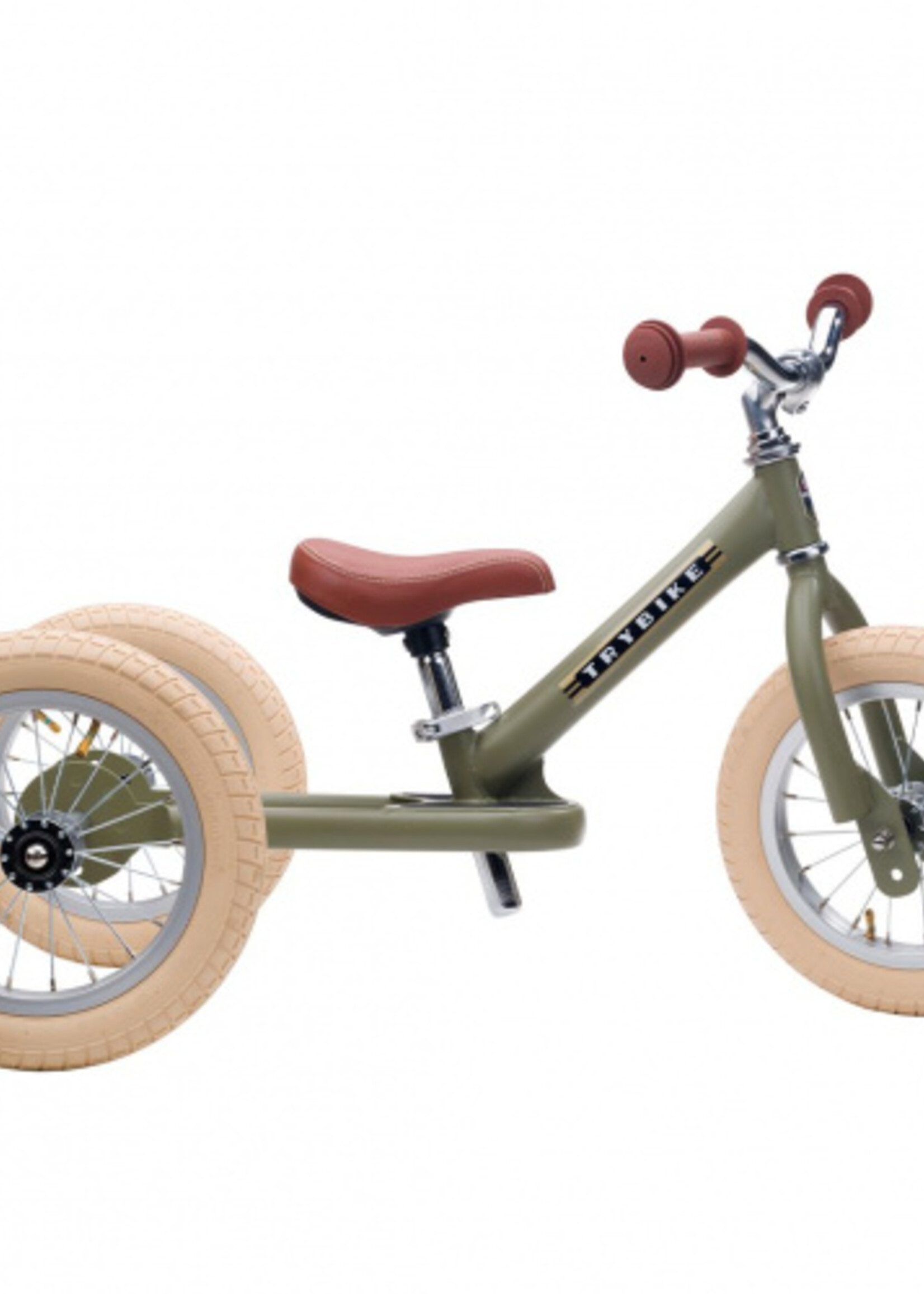 Trybike Trybike loopfiets 2 in 1 - Mat Groen