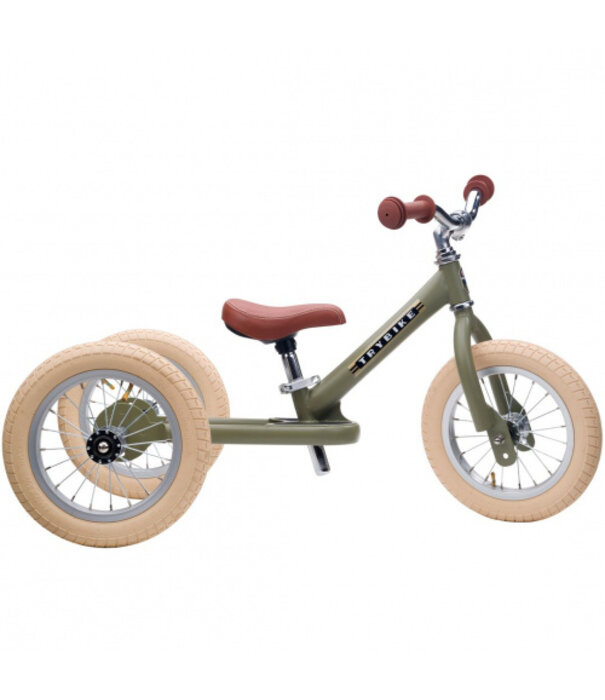 Trybike Trybike loopfiets 2 in 1 - Mat Groen