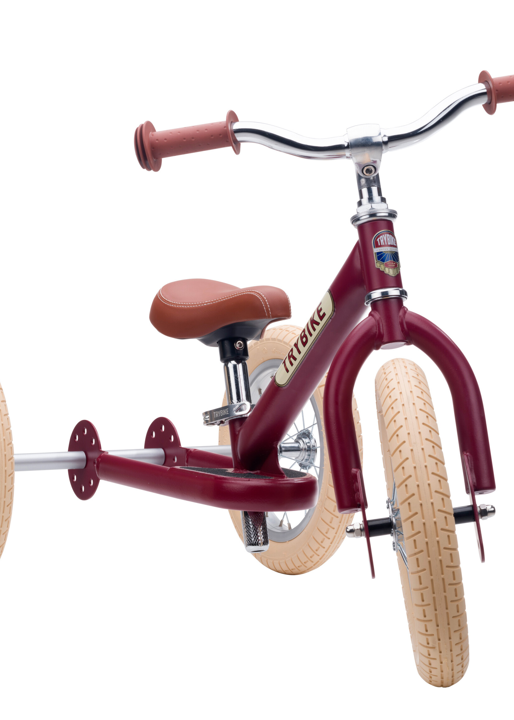 Trybike Trybike loopfiets 2 in 1 - Mat Rood