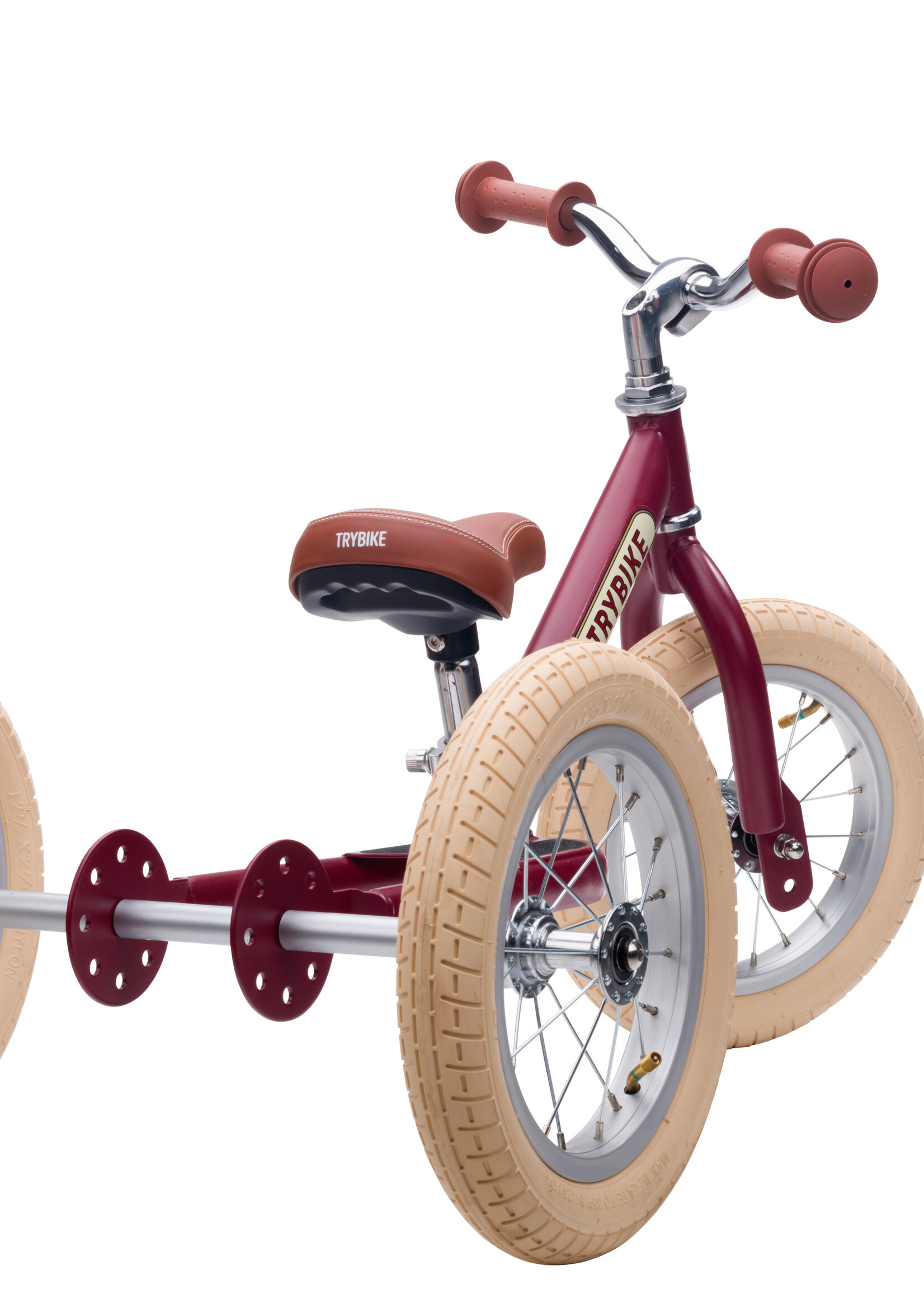 Trybike Trybike loopfiets 2 in 1 - Mat Rood
