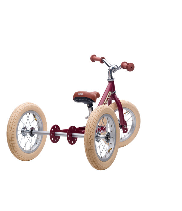 Trybike Trybike loopfiets 2 in 1 - Mat Rood
